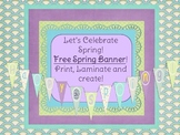 Colorful Spring Banner