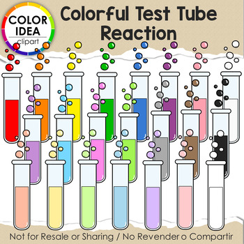 Preview of Colorful Test Tube Reaction