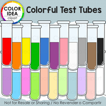 Preview of Colorful Test Tubes
