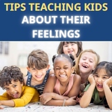 Colorful Tips Teaching KIds About Their Feelings List, Str