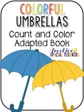 Colorful Umbrellas Count and Color Adapted Books