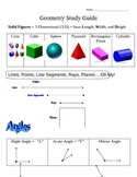Colorful Visual Geometry Study Guide
