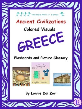 Preview of Colorful Visuals of the Ancient Greece Include Me © Series