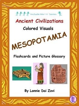 Preview of Colorful Visuals of the Ancient Mesopotamia Include Me © Series