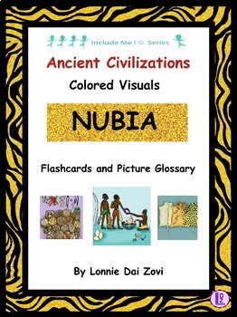Preview of Colorful Visuals of the Ancient Nubia Include Me © Series