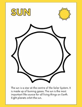 Colorful solar System Worksheets by Teacher Storee | TPT