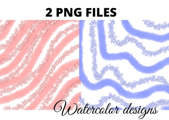 Preview of Colorful watercolor abstract background clipart