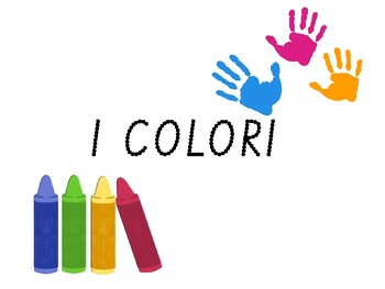Preview of Colori- Italian Colours