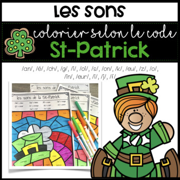 Preview of Coloriage magique de la St-Patrick - Conscience Phonologique
