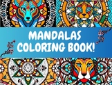Coloring Book : 44 Mandalas: Stress Relieving Mandala Designs
