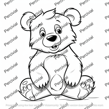 Preview of Coloring Book - Animals