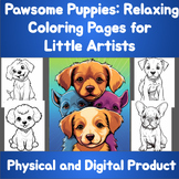 Coloring Book Pages | Pawsome Puppies | Calming and Relaxi