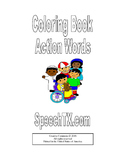 Coloring Book for Action Words