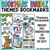 Coloring Bookmarks Bundle - Reading Bookmarks Printable Te