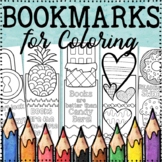 Bookmarks to Color | Coloring Bookmarks | 20 Fun, Creative