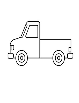 Coloring Books Vehicles for Kids Ages 2-4 by I am a Happy Teacher