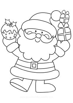 Preview of Coloring Christmas pictures
