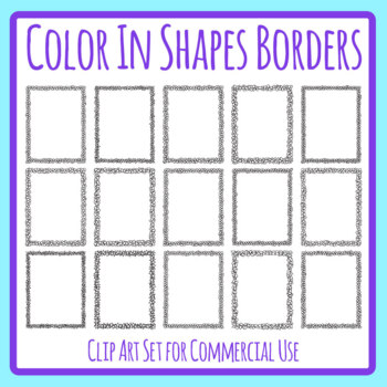 shape borders clip art