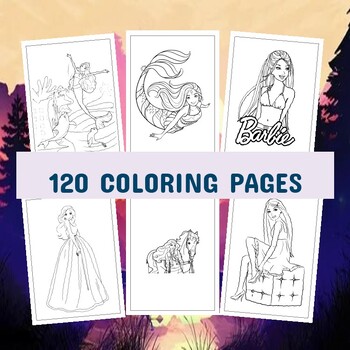 Coloring Mastery: Unlocking Creativity with Printable Barbie Coloring Pages