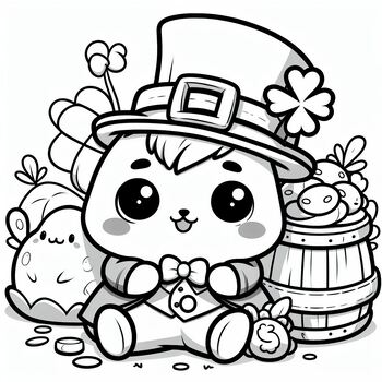 Preview of Coloring Page: Happy St. Patrick's Day