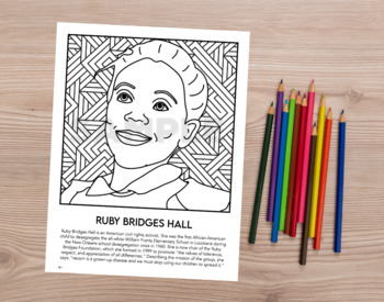 18+ Ruby Bridges Coloring Page