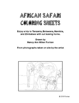 zimbabwe coloring pages