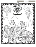 Coloring Pages: Book of Life (2014)