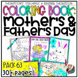 Coloring Pages | Coloring Book | Mother's Day and Father's