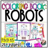 Coloring Pages | Coloring Book | Robots and Technology Coloring
