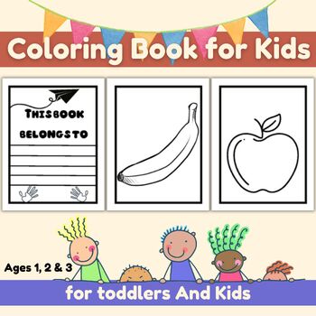 Preview of Coloring Pages, Coloring Book for Kids illustrations creativity