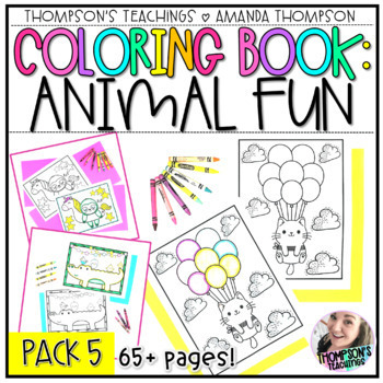 Preview of Coloring Pages | Coloring Sheets | Animal Coloring Book