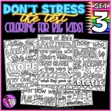 Growth Mindset Coloring Pages / Posters / Sheets: Don't St