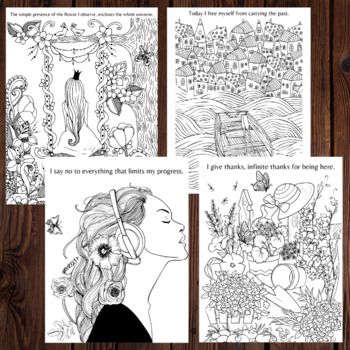 Mindfulness Coloring Book For Adults And Teens