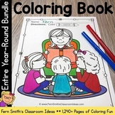 Coloring Pages For An Entire Year DISCOUNTED Bundle!