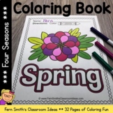 Four Seasons Coloring Pages | Four Seasons Coloring Book