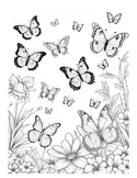 Coloring Pages Intricate Floral Designs Spring Flowers But