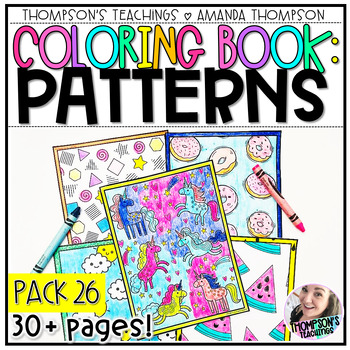 Preview of Coloring Pages | Kids Coloring Book | Coloring Sheets Patterns