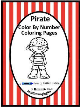 pirate activities coloring pages color by number math worksheets kindergarten