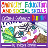 Social Skills BUNDLE  - Coloring Pages and Letters
