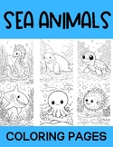 Coloring Pages| Sea Animals| Coloring pages for kids| Clas