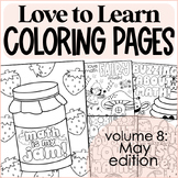 Coloring Pages - Spring Coloring Pages - Coloring Pages for May