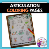 Coloring Pages for Articulation