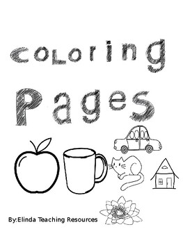 Preview of Coloring Pages for Special Education