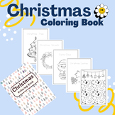Coloring Pages for christmas (Workbook, Worksheets)