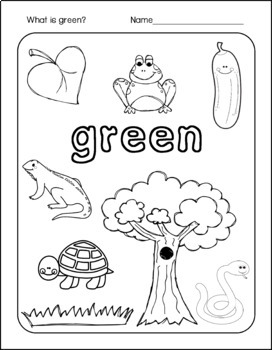 Coloring Pages to Learn the Colors in English and Spanish | TpT