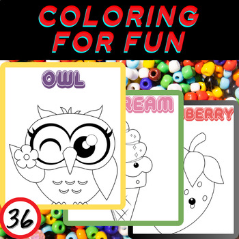 Preview of Coloring Quest: A Workbook of Creative Fun!