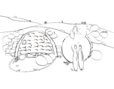 Coloring Sheet - Basket/Empty Tomb  - 'The Other Side of E