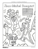Coloring Sheet | Jean-Michel Basquiat | Artist Summary