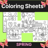 Coloring Sheets Spring