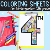Coloring Sheets for Elementary K-5